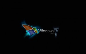 Sfondo desktop HD windows 7 black