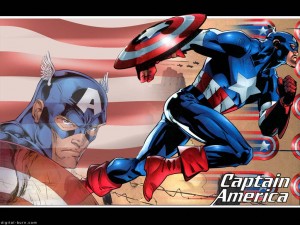 Sfondi HD cartoon - Capitan America