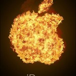 Sfondi HD iphone - Apple burn