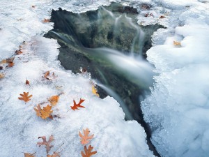 Sfondo HD inverno bellissimo - paesaggio dai ghiacci