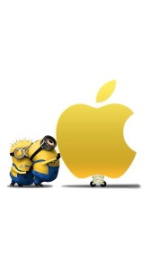 Sfondi HD iphone 6 minion e apple