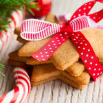 Sfondo dolci e biscotti natale