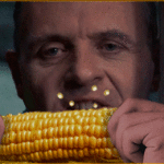 Gif animata divertente Hannibal vegetariano