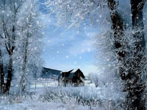 Gif animata inverno nevicata