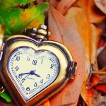 Orologio vintage a cuore HD